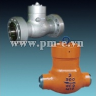 Van Một Chiều Thép Cao Áp 3D