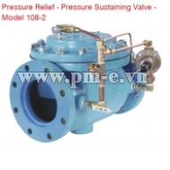 Pressure Relief - Pressure Sustaining Valve - Model 108-2