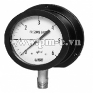 SAFETY PATTERN PRESSURE GAUGE SOLID-FRONT TURRET STYLE THERMOPLASTIC CASE MODEL : P359 SERIES